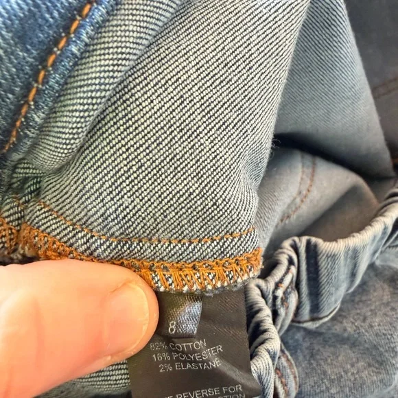 RUTI Barrel. Light Blue Denim Jeans - Picture 5 of 7